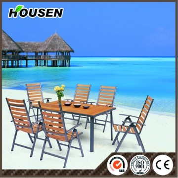 Outdoor furniture plastic bamboo outdoor furniture HS-JYL-0914