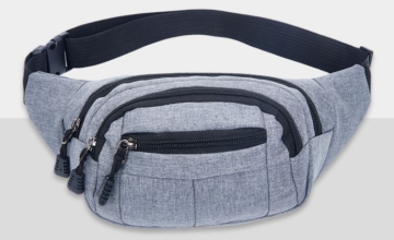 Canvas multi-functional waist pack