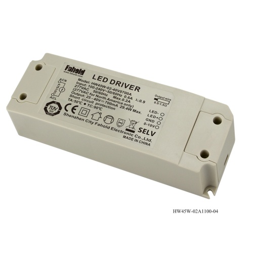 LED Downlight Driver 45W 0-10v Dimming.