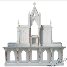 Antique White Marble Altar Table for church