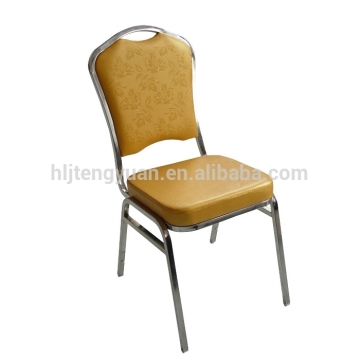 Cheap Stacking Chrome Metal Frame Chair