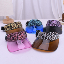 Elasticity headband transparent plastic baby visor caps