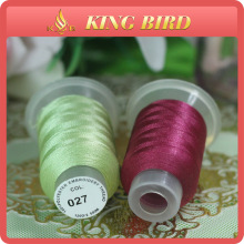 Color Dyed Filament Embroidery Polyester Bobbin Thread Cutting Machine