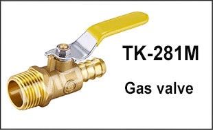 Portable butane gas stove valve with brass stem superior brass mini ball gas valve gas bibcock