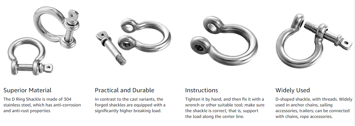 D-type Lifting Shackle