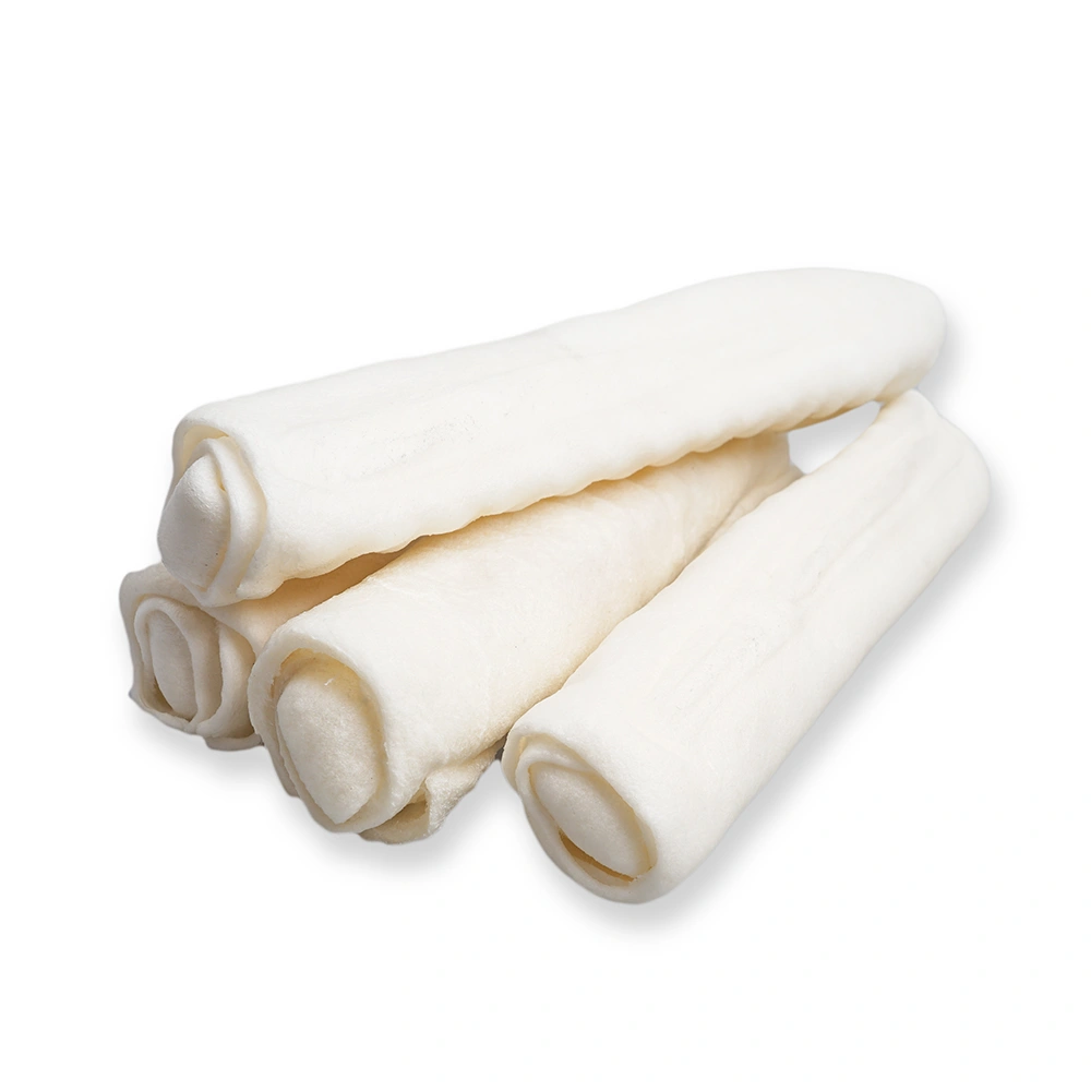 Private Label Rawhide Rolls Rawhide Twist Dog Chews OEM Supplier Best Selling Pet Treats