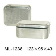 rectangular lunch tin box