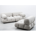 Möbelabschnitts -Boucle Modernes kleines Sofa mit kleiner Größe