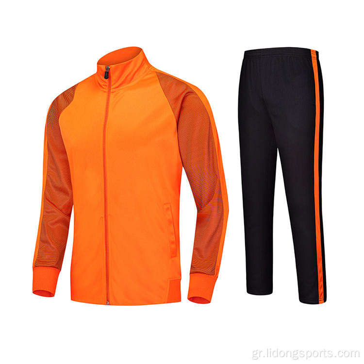 Custom Men Sagnation Sports Jackets Sportswear Tracksuit