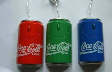 Promotional Gift Mouse Coca Cola Can Wired Gift Mouse?