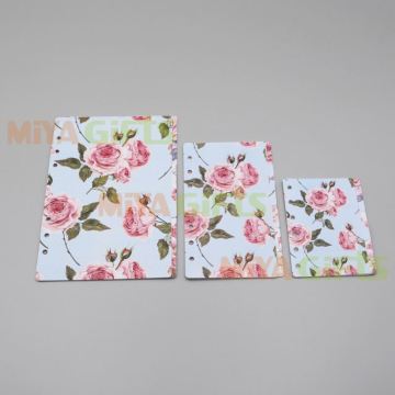 Personalized Color Paper Tab Divider Set for Planner Agendas and Schedules