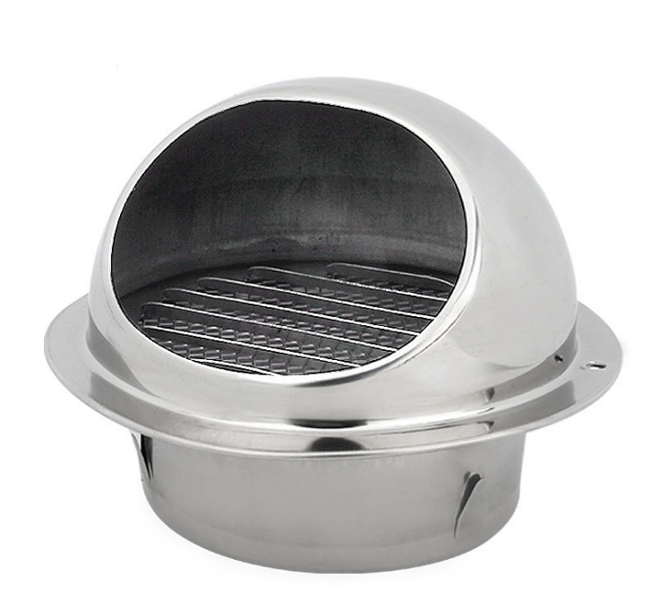 Stainless Steel Round Duct Air Mushroom Vent Cap Diffuser Grill