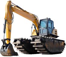 21ton XE160GS amphibious hydraulic excavator