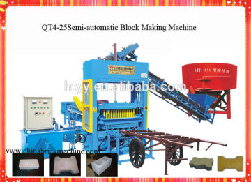 QT4-15 Semi-automaitc equipment for insulated concrete blocks machine