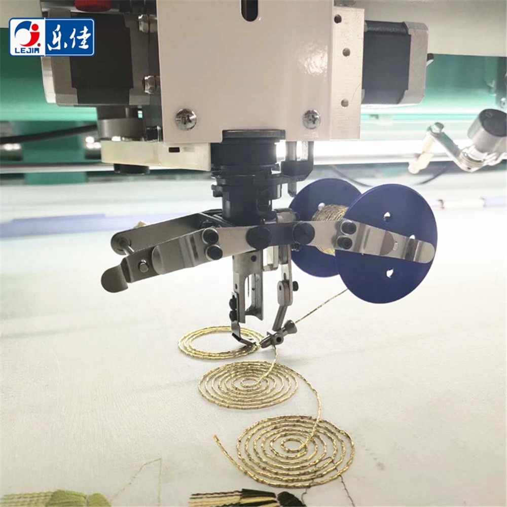 High speed 20 heads taping/coiling mixed embroidery machine for sale