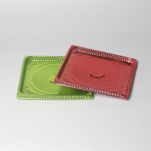 Aoyi Custom Color PP PET Disposable Mini Plastic Cakes Tray