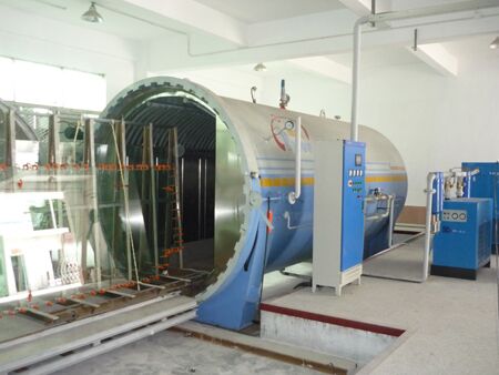 PLC Top Quality industrial PVB infrared laminate glass  Autoclave for safe glass