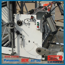 Plastic bag sealing and cutting machines