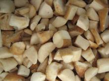 2010 crop IQF boletus edulis (cube)