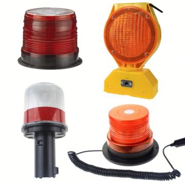 Popular led red solar flashing lights with LED