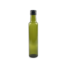 250ml round green glass bottles for olive oil