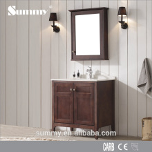 Custom Wooden knock down bathroom vanity cabinet with top