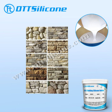 Mold making silicone rubber for stone products