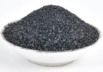 water plant using high quality crushed charcoal