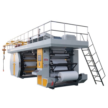 6 Color CI Flexo Printer for PE PP PET BOPP Roll Film