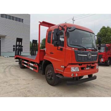 high quality flatbed excavator transport truck