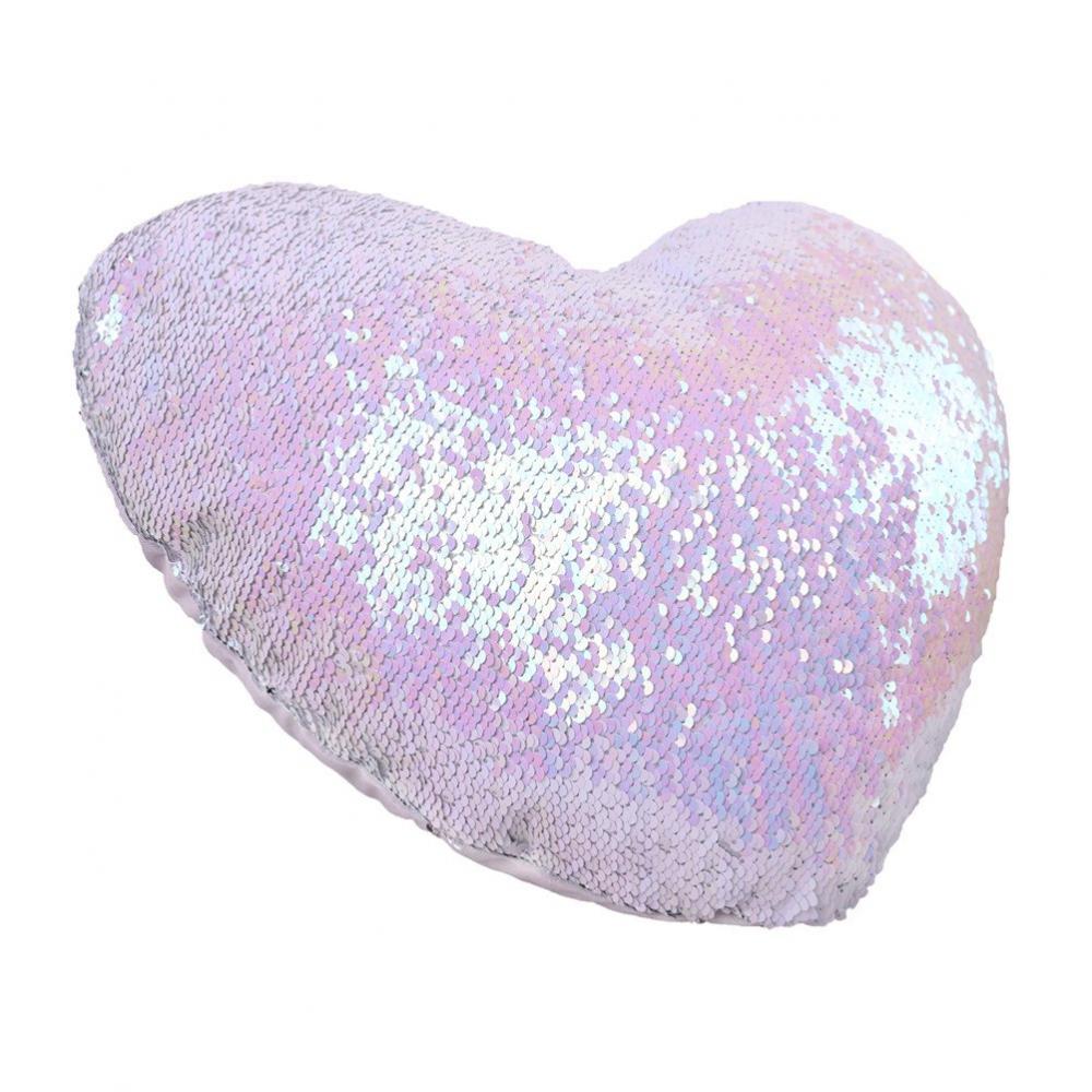 Heart Shaped Sequin Pillow 3 Heart Shaped Sequin Pillow 3