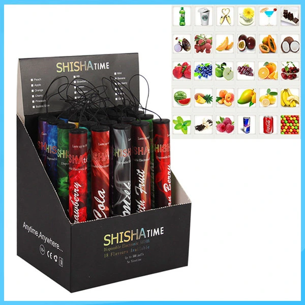 New Shisha Pens Disposable Electronic Cigarette Time Disposbale E CIGS 500 Puffs Various Fruit Flavors Hookah Pen 280mAh Battery