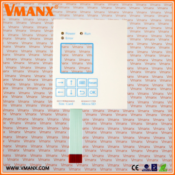 Custom Precision Membrane Keyboard For Card Reader
