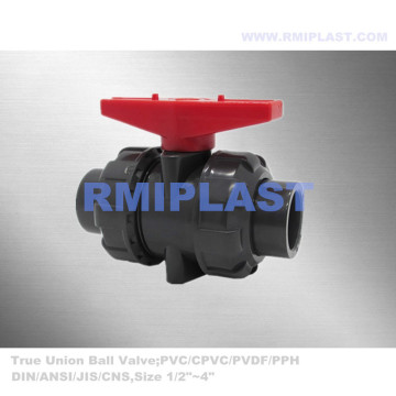 PVC True Union Ball Valve Socket End