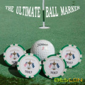 Custom Printing Cheap Golf Ball Markers