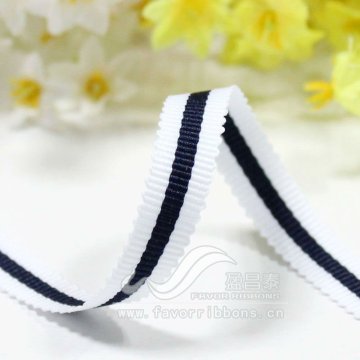 Stripe grosgrain ribbon custom ribbon