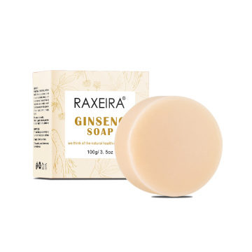 Handmade Ginseng Soap Bar with Shea Butter and Avocado Oil