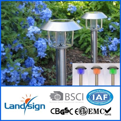 2015 CiXi Landsign super bright solar light S/Steel XLTD-300A solar led street light