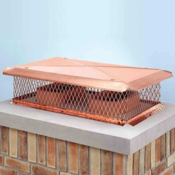 Stainless Steel or Copper Expanded Metal Mesh for Chimney Cover