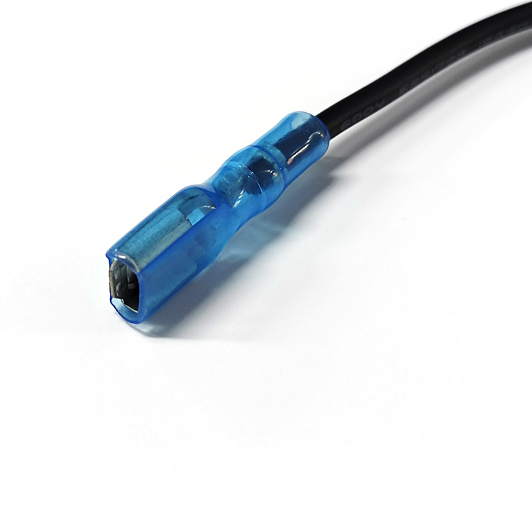 6,3 mm schwarzer Klemmendraht 6.3mm black terminal wire