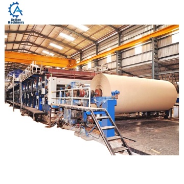 High Strength Kraft Paper Machine for Sale: Corrugated Testliner Cardboard Paper Making Machine