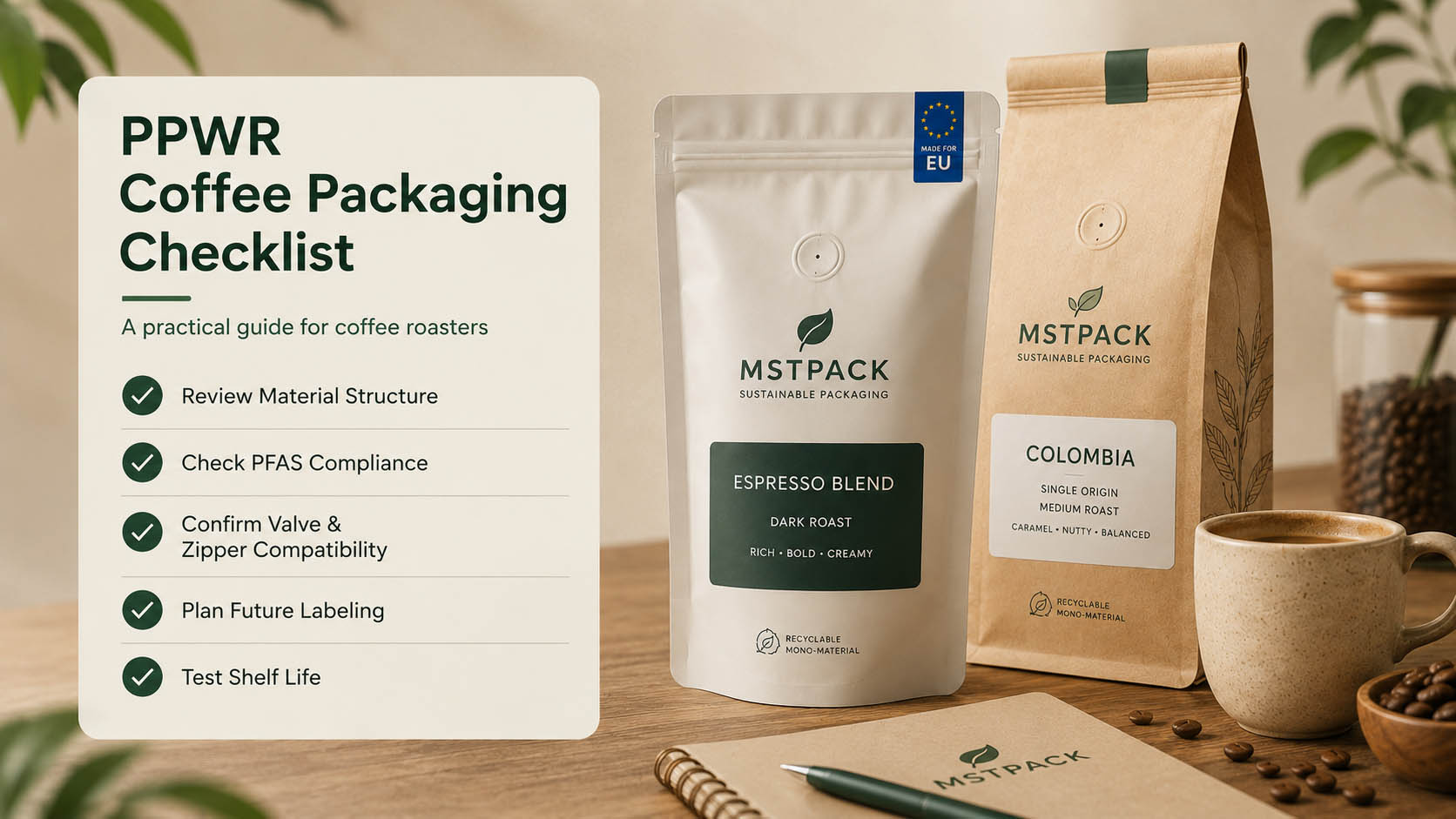 कॉफ़ी पैकेजिंग बैग coffee packaging bag