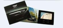 4.3'' / 7'' LCD Video Brochure with Magnetic switch , video