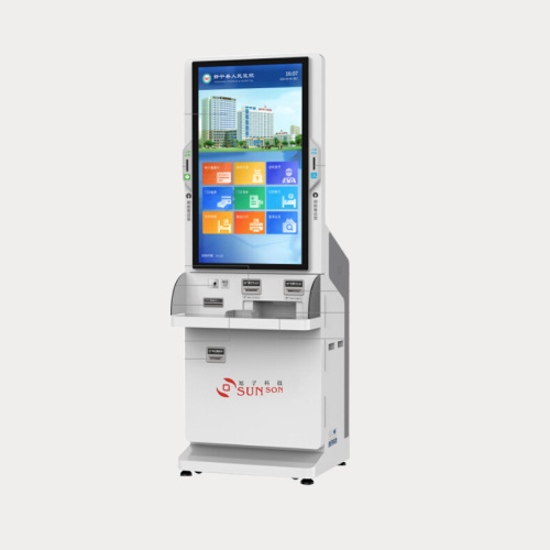 Self Service Insurance Kiosk Solution With A4 Laser Printer