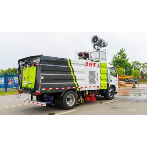 Vehículo de limpieza de carreteras Camión de supresión de polvo fuerte