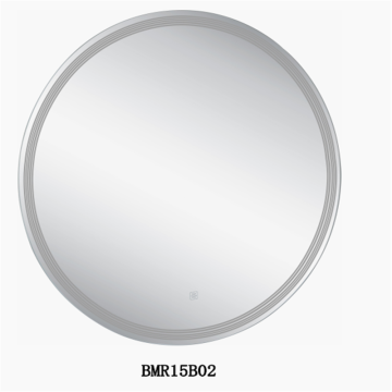 Espelho retangular de LED para banheiro MR15