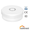 white photoelectric smoke detector