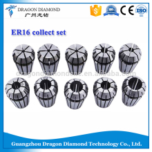 ER16 collect set 10pcs 1mm-10mm ER collect chuck fixture