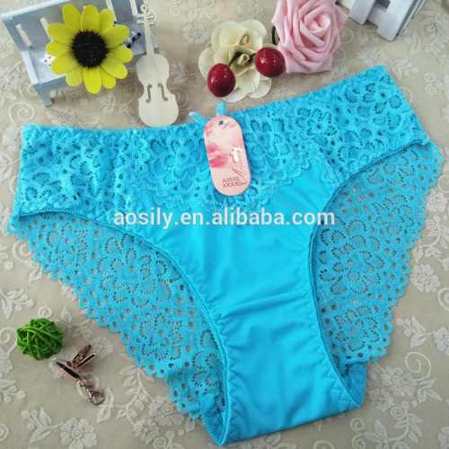 A3510 lace chinlon transparent panty underpants high quality Anfen brand underpants