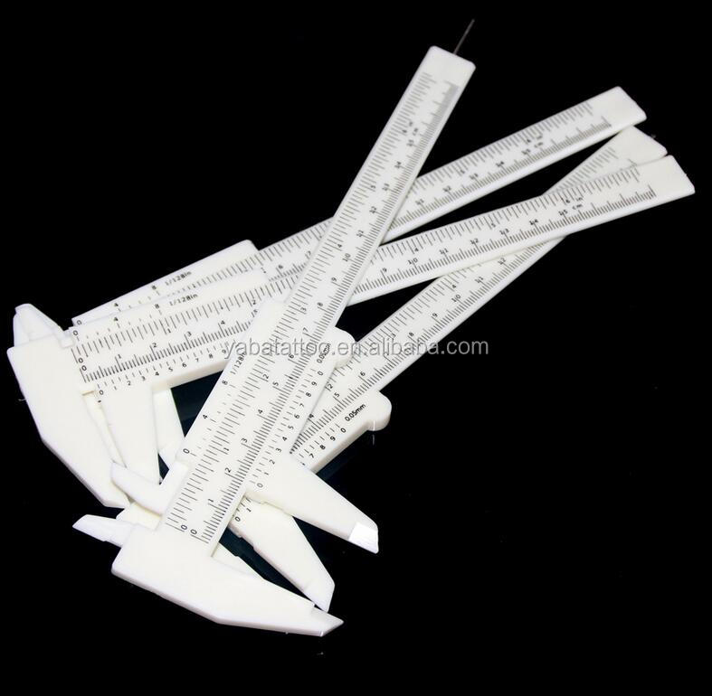 New arrival Plastic Eyebrow Ruler Measure Shaping For Tattoo Tool